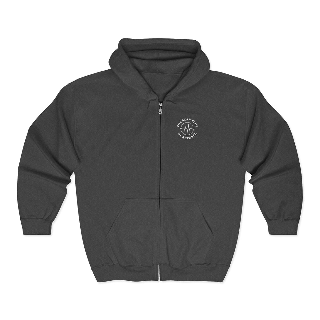 Radiology Full-Zip Hoodie Sweatshirt-Unisex