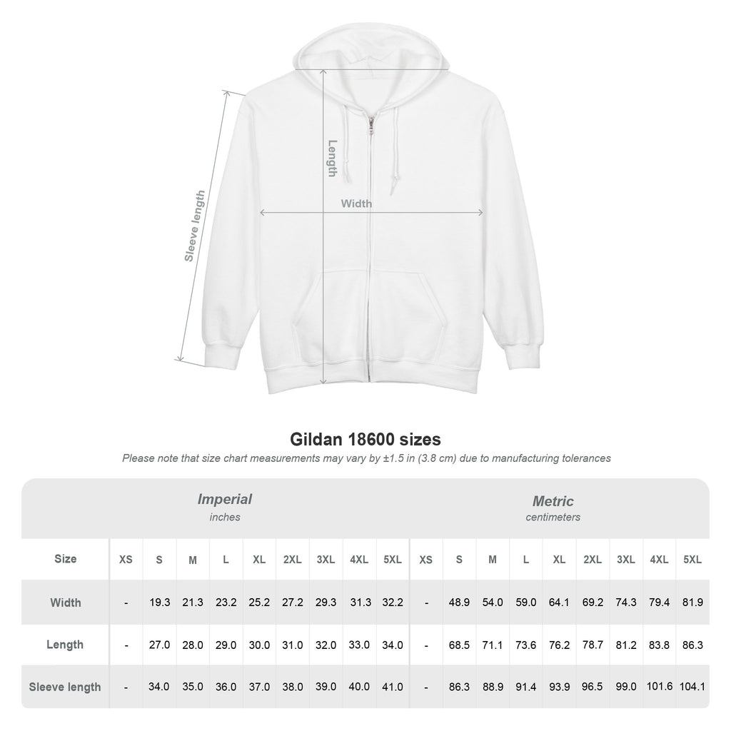 Radiology Full-Zip Hoodie Sweatshirt-Unisex