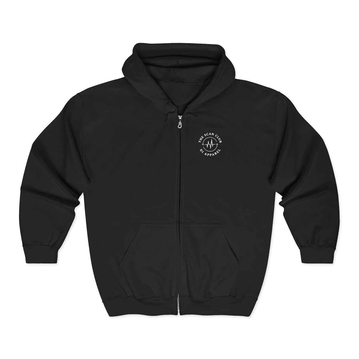 Radiology Full-Zip Hoodie Sweatshirt-Unisex