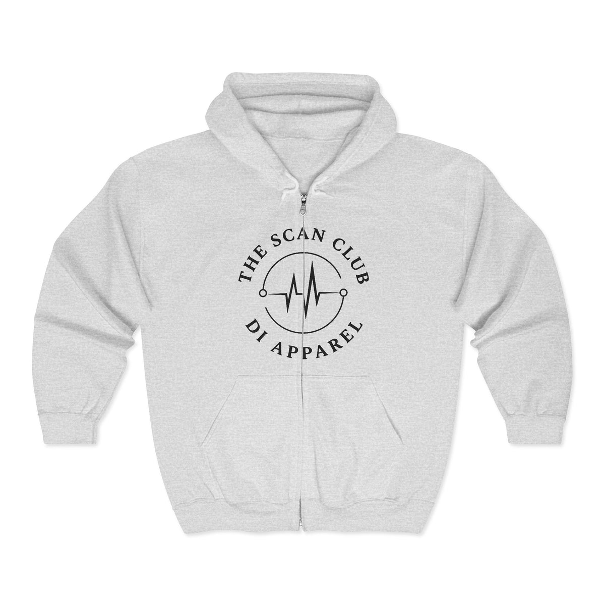 The Scan Club Full-Zip Hoodie Sweatshirt-Unisex