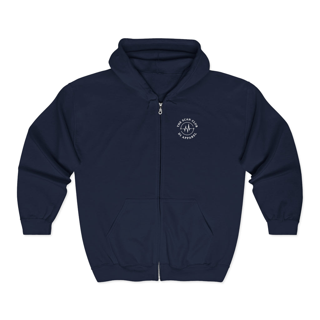 Radiology Full-Zip Hoodie Sweatshirt-Unisex