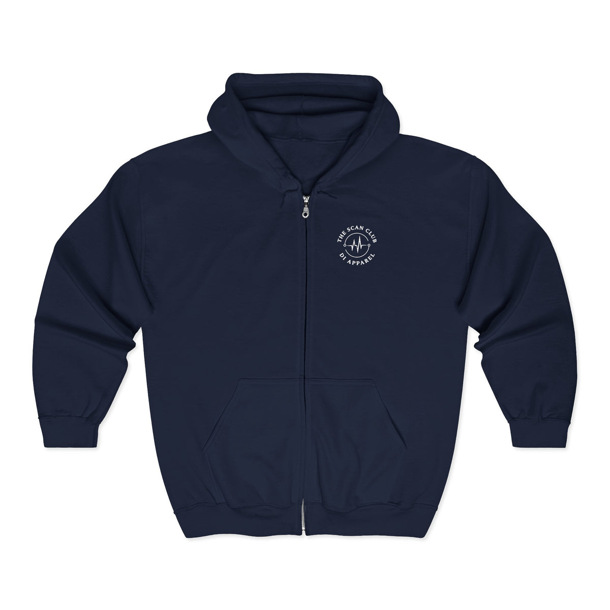 Radiology Full-Zip Hoodie Sweatshirt-Unisex